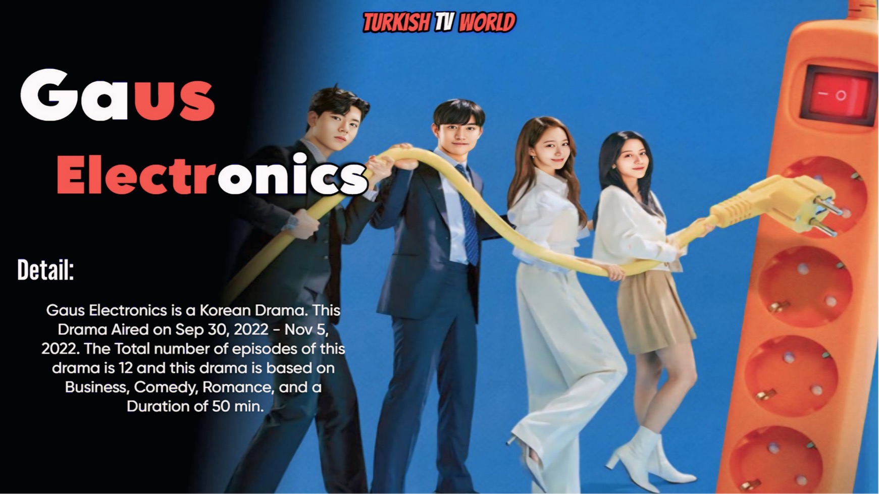 Gaus Electronics korean drama in hindi dubbed